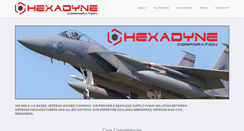 Desktop Screenshot of hexadynegroup.com